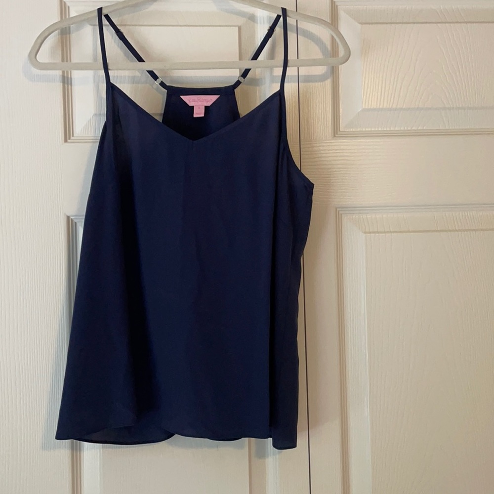 Blue tank top